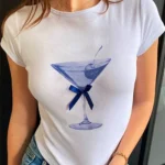 Short sleeve cocktail t-shirt